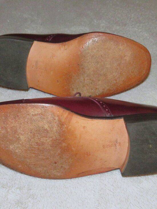 E. Vogel Bespoke Oxblood Calf Leather Balmoral Cap Toe Derbys 11 EE main image 12